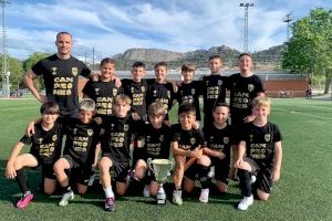 El Alevín B, campeón de la Lliga Aleví 1r Any la Costera Alt