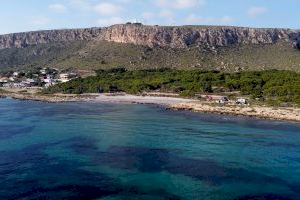 Las Calas del Cuartel del Cabo de Santa Pola obtienen la calificación oficial de zona de baño