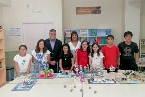 Villena anima al equipo de 5º de Primaria del CEIP Joaquín María López, finalista del concurso UP!Steam5 de la UPV