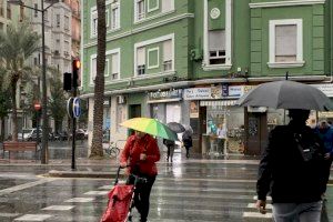 Previsión de lluvia en la Comunidad Valenciana: donde se espera que llueva del 18 al 21 de mayo