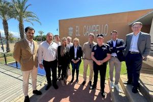 Vicente Barrera y Elisa Núñez visitan El Campello para abordar cuestiones de seguridad ciudadana y medidas de refuerzo policial