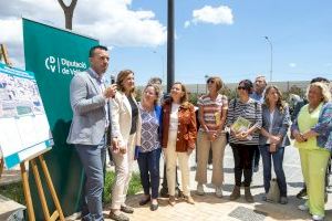 La Diputació de València inicia las obras de pacificación del tráfico en Benifaraig