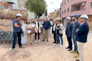 El nuevo colegio Rosario Pérez de la Vall d'Uixó empieza a ser una realidad: ya se han iniciado los trabajos de cimentación