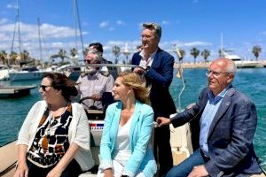 Pradas destaca la inversión público-privada para el Puerto de Dénia y pacta la elaboración de un estudio de impacto socieconómico