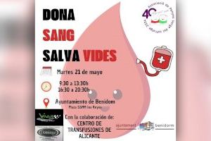 La Associació de Penyes de Benidorm organiza este martes una jornada solidaria de donación de sangre