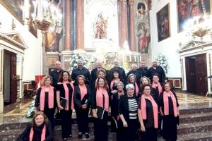 La coral “Virgen del Castillo” de la Sociedad Musical la Artística de Chiva ofrece un concierto a su patrona