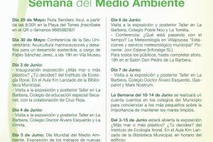 Rutas medio ambientales, exposiciones, charlas y talleres para celebrar el Día Mundial del Medio Ambiente en Villajoyosa