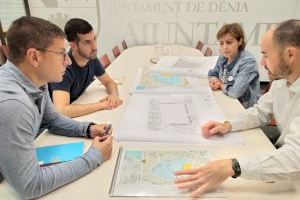 L'equip redactor presenta el projecte bàsic del nou pavelló poliesportiu de Dénia