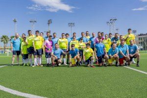 CaixaBank vive una jornada única con los equipos EDI del Villarreal CF