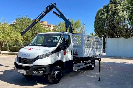 L'Ajuntament d'Alaquàs adquireix un nou camió de 7 tones per als serveis urbans