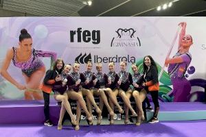 Las chicas del Club Gimnàstica Tramuntana logran la plata en el Campeonato de España