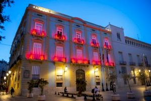 La Diputació de València ilumina su fachada por el Día Internacional del Síndrome 22q11