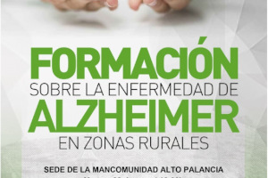 Una jornada informativa ofrecerá orientación y asesoramiento sobre la enfermedad del Alzheimer en las zonas rurales