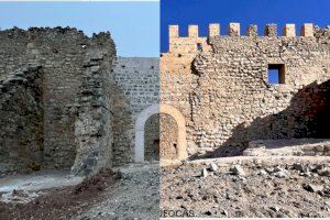 Un espectacular cambio de 'look': renace un castillo en ruinas de un pueblo de Castellón y recupera todo su esplendor