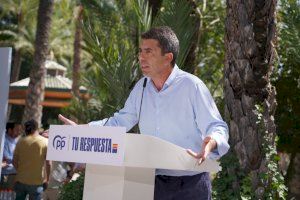 Mazón: “La C.Valenciana necesita que reivindiquemos el agua, las inversiones y nuestros sectores productivos desde el rigor”