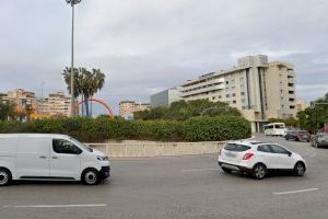 Alicante destina cerca de un millón a la mejora viaria de la glorieta de la avenida de México y de la carretera de Bacarot
