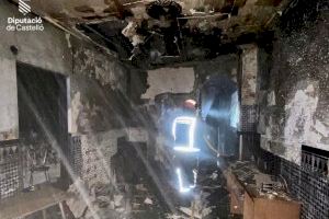 Dos incendis en habitatges de Viver i Benicarló durant la matinada