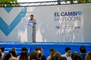 Carlos Mazón: “Un voto a Pedro Sánchez el 9J es frenar el cambio y las reivindicaciones de la Comunitat Valenciana”