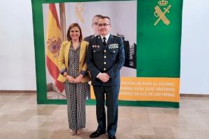 Imposición de faja al general de brigada, José Antonio Fernández de Luz