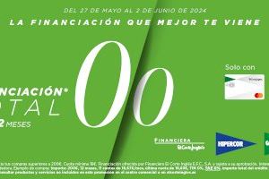 El Corte Inglés lanza “Financiación Total 0,0” desde hoy y hasta el 2 de junio