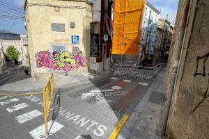 Comencen les obres de repavimentació del carrer Sant Josep d'Alcoi