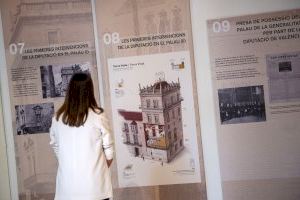 La Diputació de València recorre el passat i el present del Palau de la Generalitat amb una mostra fotogràfica