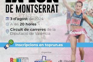 La IX edición de la 10K de Montserrat, dentro del Circuito de Carreras de la Diputación de Valencia