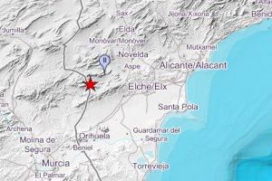 La tierra vuelve a temblar en la Comunitat Valenciana: nuevo terremoto entre Alicante y Murcia de magnitud 2,6