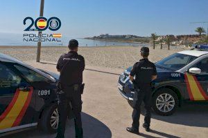 Cae en un ladrón tras una escalada de robos en coches del cabo Huertas de Alicante