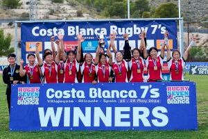 Las selecciones nacionales de CHINA y GEORGIA se proclaman campeonas del Costa Blanca Rugby Sevens de Villajoyosa 2024