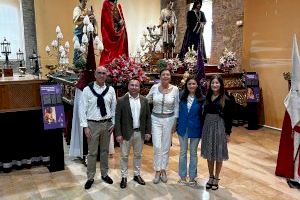 La secretaria autonómica de Turisme visita el Museo de la Semana Santa Marinera de València