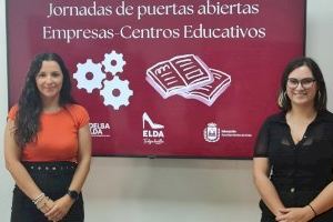 El Ayuntamiento de Elda pone en marcha un programa de jornadas de puertas abiertas en el que participan empresas y centros educativos