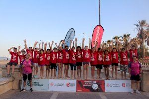 La platja de la Malva-rosa celebra aquest divendres la festa de cloenda de les escoles municipals de València