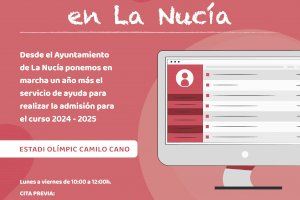 Abierto el plazo de admisión para el curso 2024-2025 en los colegios