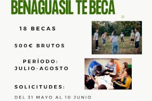 Benaguasil convoca una nueva edición de `Benaguasil Te Beca´