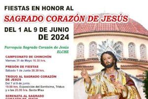 Las fiestas en honor al Sagrado Corazón de Jesús comienzan este viernes con actividades para toda la familia