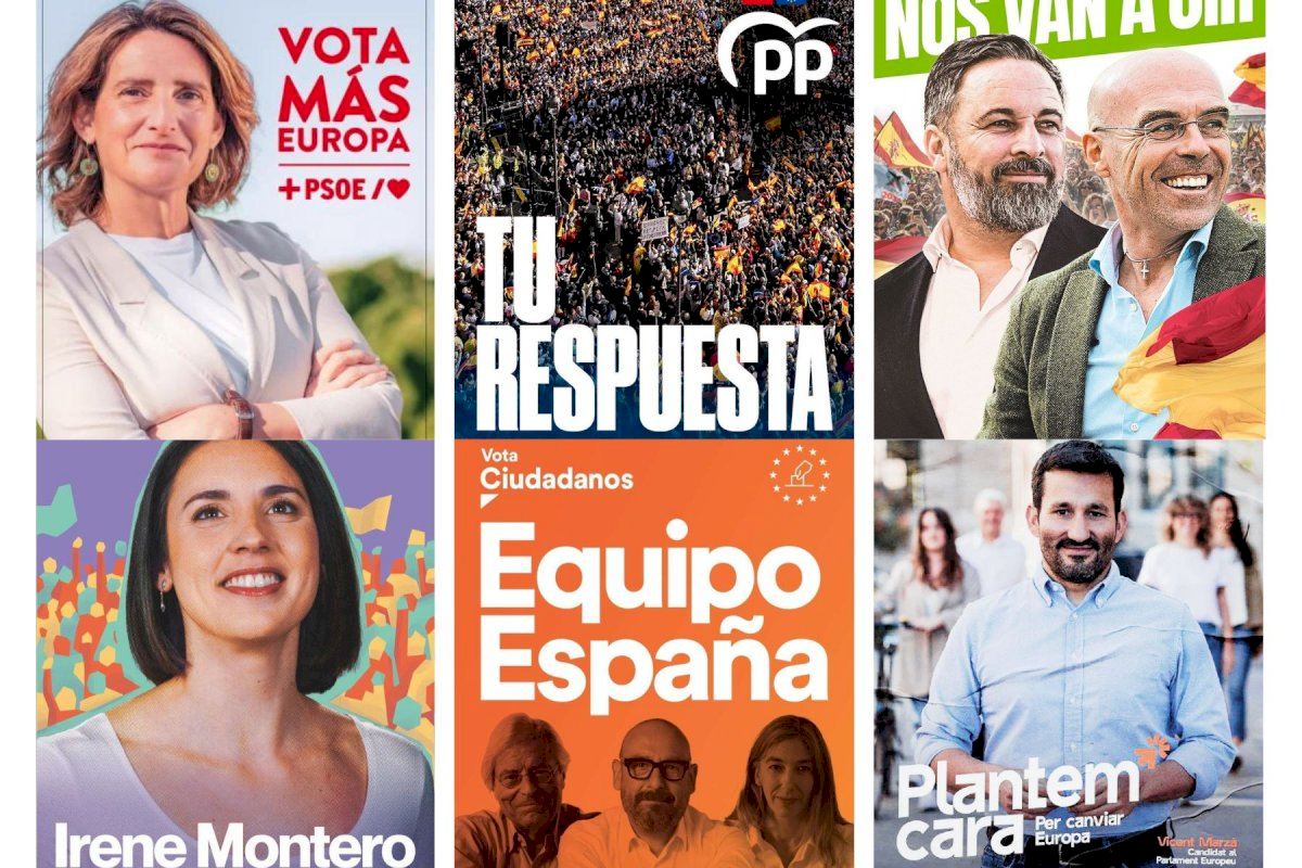 PARTIDOS ELECCIONES EUROPEAS | ¿Quién se presenta a las elecciones  europeas? Conoce a los candidatos