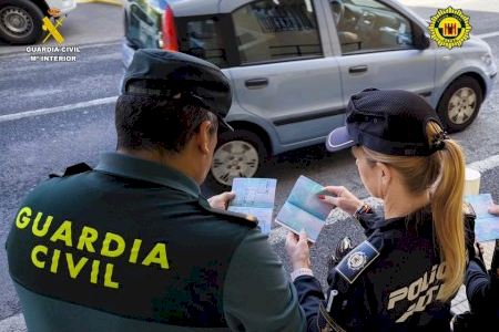 Detenidas tres personas en Altea por la sustracción de un vehículo en Italia