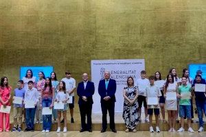 Educación premia la excelencia académica de 505 estudiantes de Primaria de la provincia de Alicante durante el curso escolar 2022-23