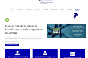 Novedades en la web del Colegio Profesional de Mediadores de Seguros de Castellón