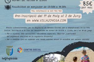 Hoy se abre el período para que las familias soliciten las ayudas económicas para subvencionar las Escuelas de Verano de la Vila Joiosa