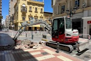 Comencen les obres de la Zona de Baixes Emissions en un altre important carrer de Castelló: Estos són els itineraris alternatius