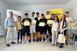 Clausura del programa “Jove Oportunitat” en El Campello con el acto de entrega de diplomas