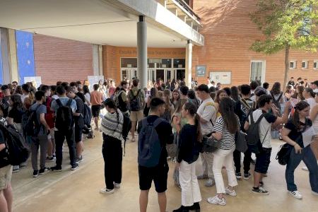 749 estudiantes se examinan de las PAU en el campus UPV de Gandia
