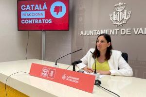 Els socialistes denúncien que Catalá fracciona en 31 contractes menors la inaguració de la Capital Verda Europea