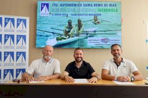 Las aguas de la bahía de Benidorm acogen este sábado el inicio del Campeonato Autonómico SUMA de Remo de Mar