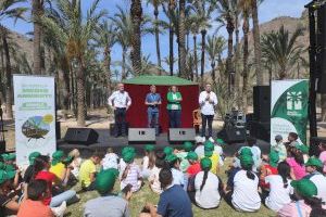 Cerca de 500 escolares celebran el Día Mundial del Medio Ambiente en Orihuela