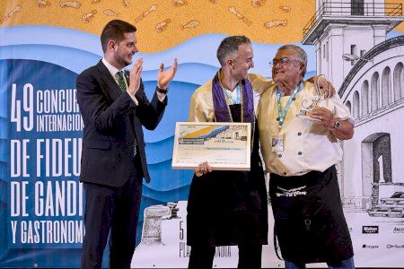 El restaurante Miguel y Juani de l'Alcúdia gana la 49 edición del concurso Internacional de Fideuà de Gandia