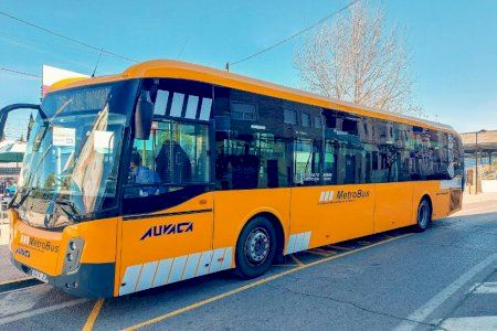 La Generalitat reforça el servici de Metrobús entre València i Torrent des de juny