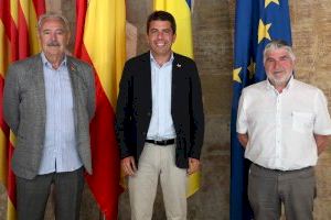 Carlos Mazón recibe a la Federación de Casas de Castilla-La Mancha en la Comunitat Valenciana